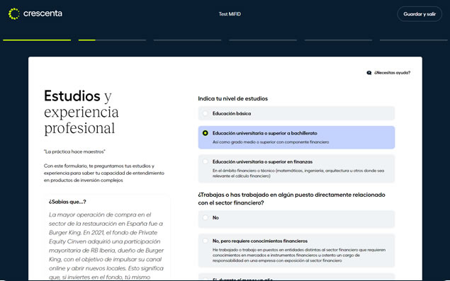 Completa tu perfil