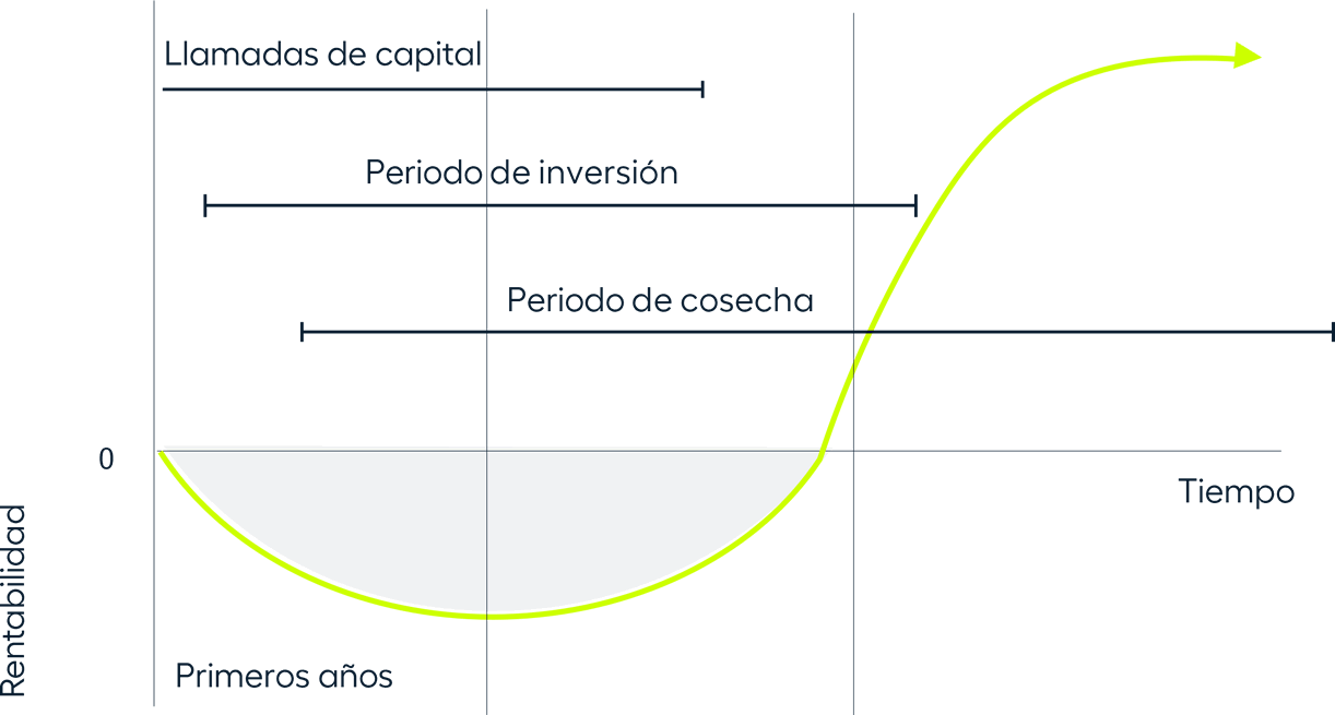 Gráfico curva J